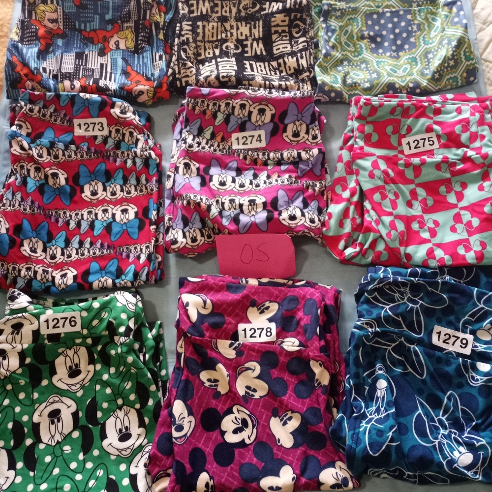 DISNEY OS LEGGINGS. 2/$36 - Picture 3 of 10